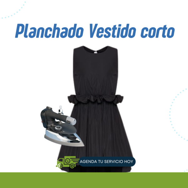 Planchado Vestido corto