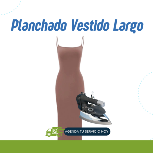 Planchado Vestido Largo