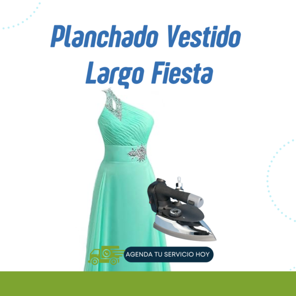 Planchado Vestido Largo Fiesta